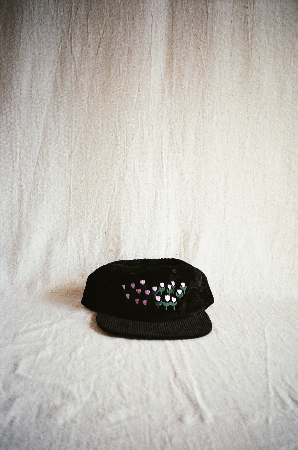 “We are the children” Corduroy Cap — Black