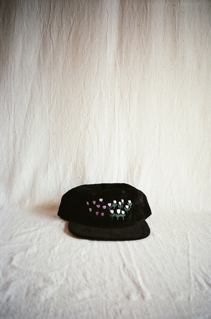“We are the children” Corduroy Cap — Black