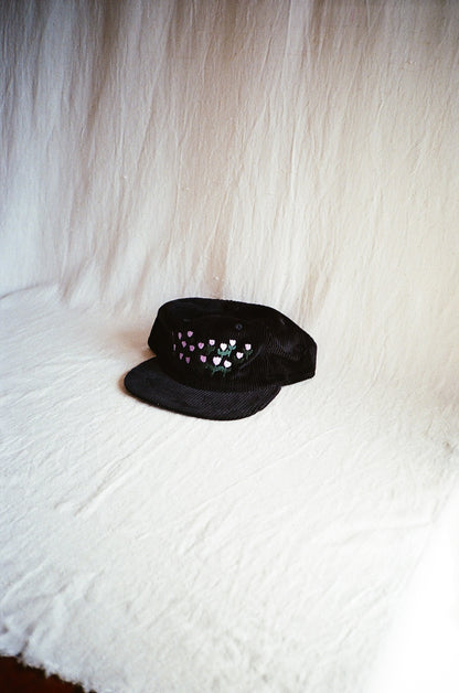 “We are the children” Corduroy Cap — Black