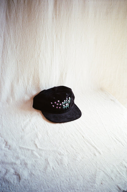 “We are the children” Corduroy Cap — Black