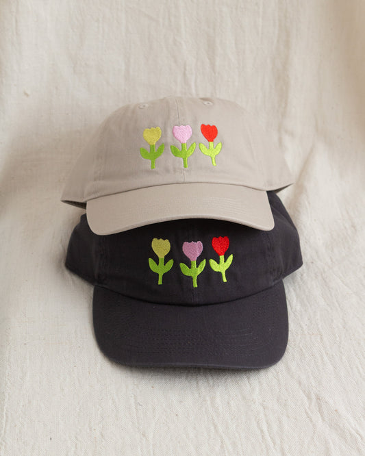 【Archive】3 flowers Cap