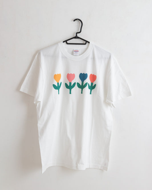 【Archive】4 flowers T-shirt（B品）